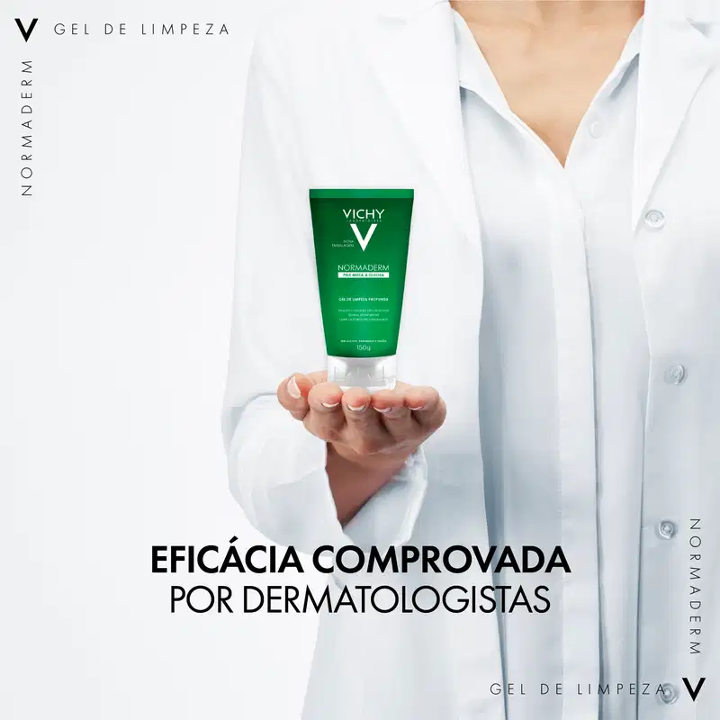 Vichy Normaderm Limpeza Profunda - Gel de Limpeza Facial 150g