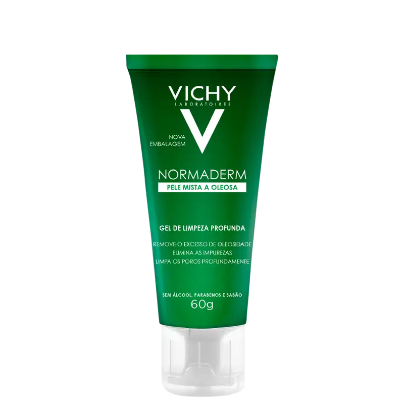 Vichy Normaderm Limpeza Profunda - Gel de Limpeza Facial 60g