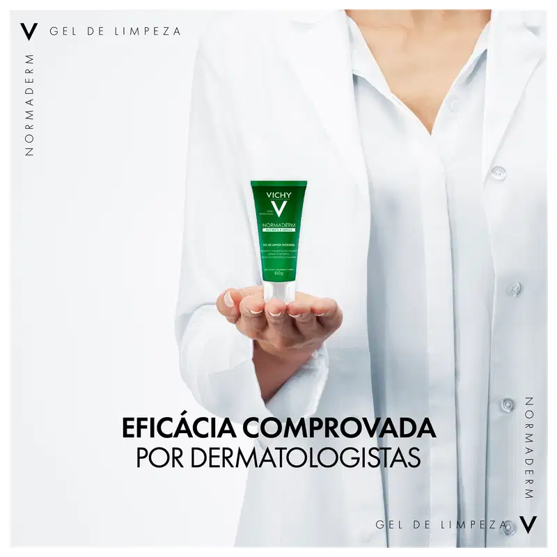 Vichy Normaderm Limpeza Profunda - Gel de Limpeza Facial 60g