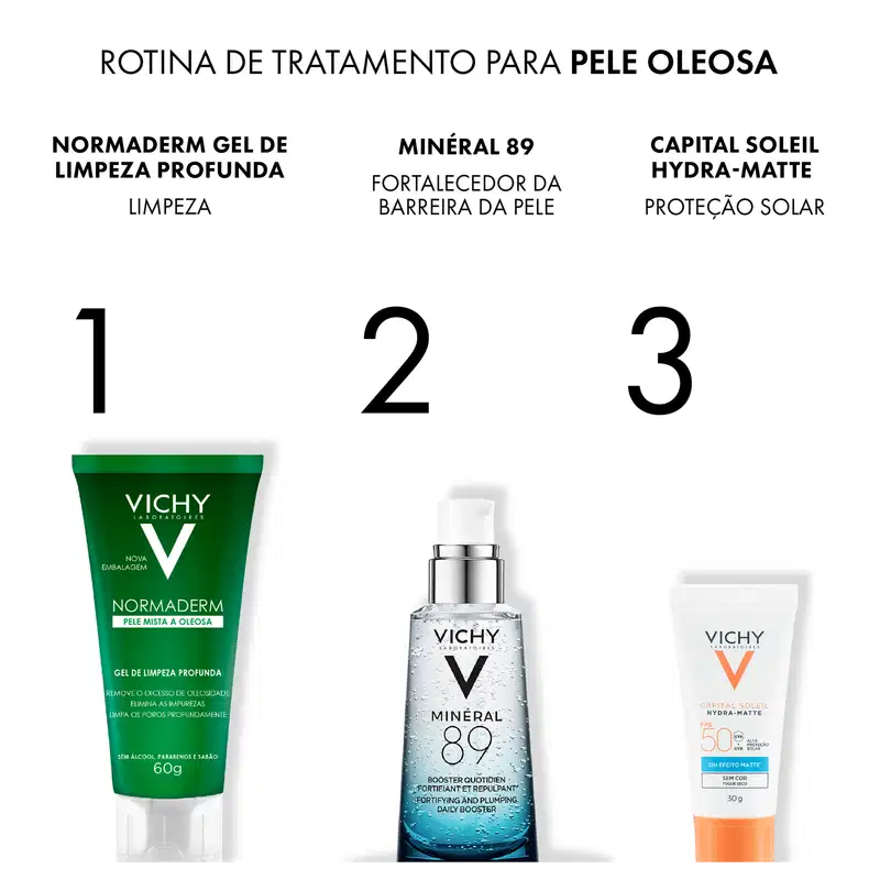 Vichy Normaderm Limpeza Profunda - Gel de Limpeza Facial 60g