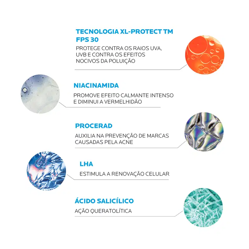 La Roche-Posay Effaclar Duo+ FPS30 - Tratamento para Acne 40ml