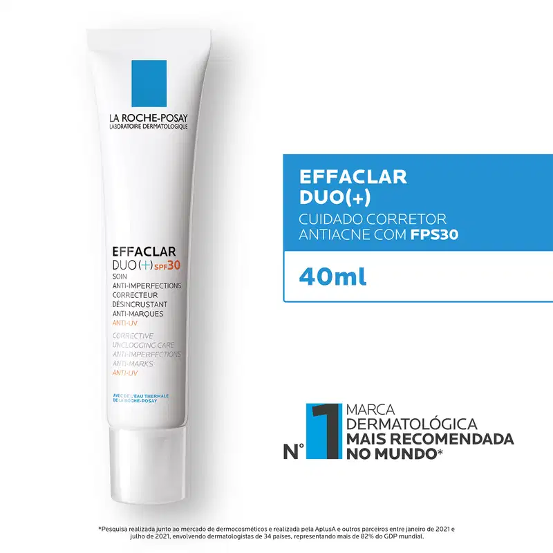 La Roche-Posay Effaclar Duo+ FPS30 - Tratamento para Acne 40ml
