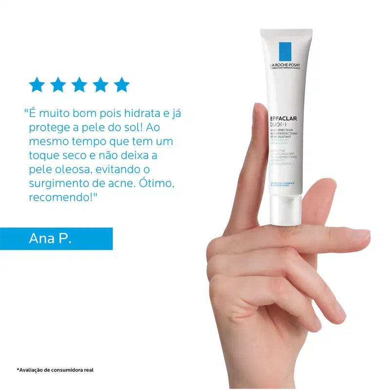 La Roche-Posay Effaclar Duo+ FPS30 - Tratamento para Acne 40ml