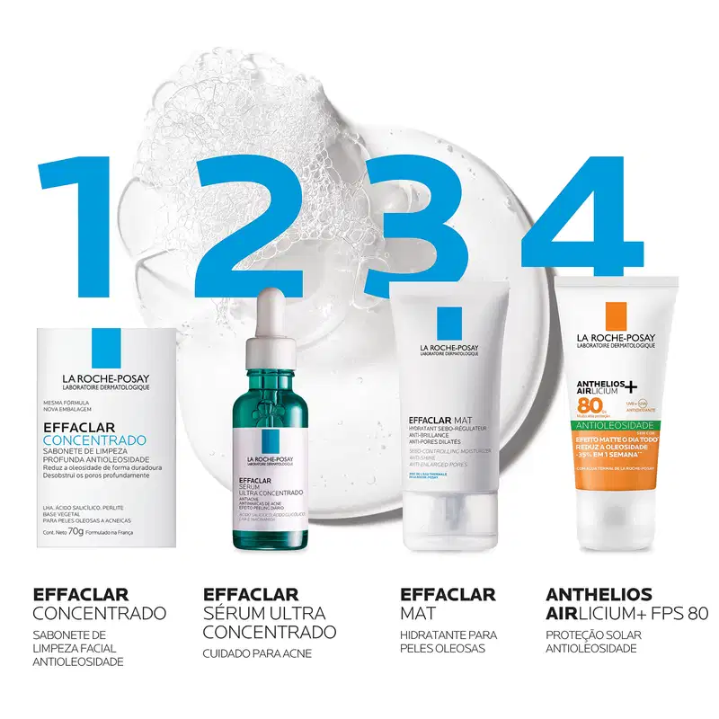 La Roche-Posay Effaclar Concentrado - Sabonete em Barra Facial 70g