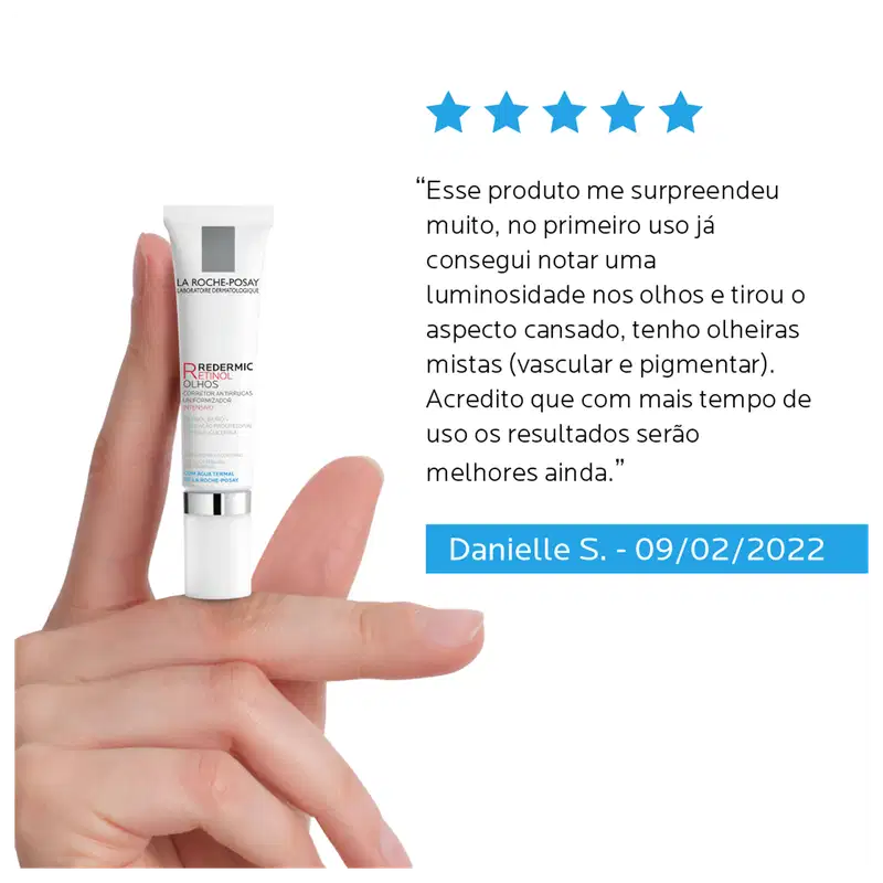 La Roche-Posay Redermic R - Redutor de Linhas para Área dos Olhos 15ml