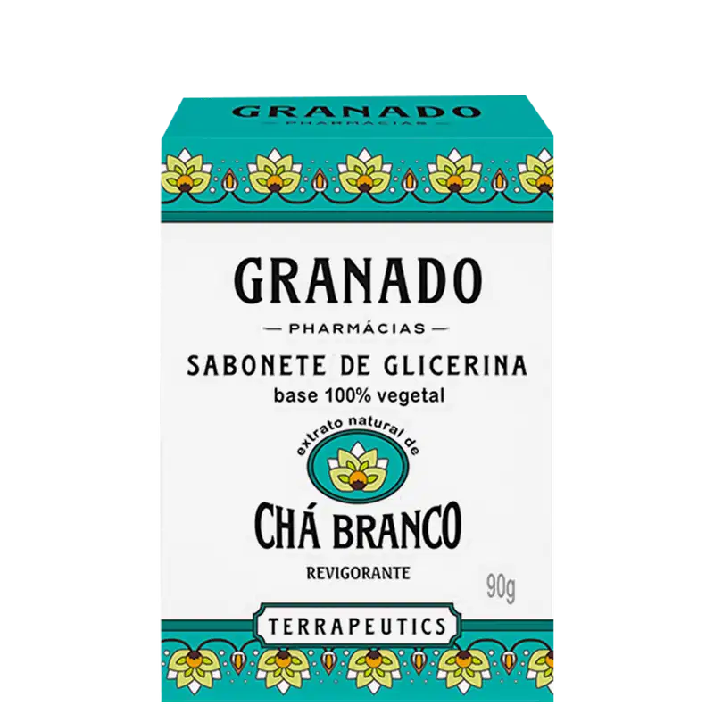 Granado Terrapeutics Chá Branco - Sabonete em Barra 90g