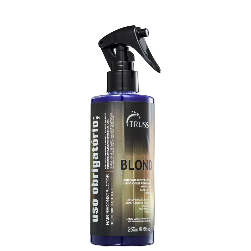 Reconstrutor Uso Obrigatório; Blond 260ml