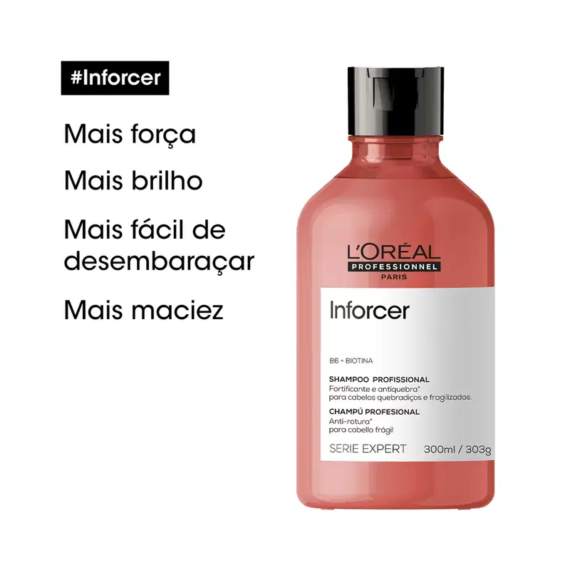 L'Oréal Professionnel Inforcer - Shampoo Fortificante Antiquebra 300ml