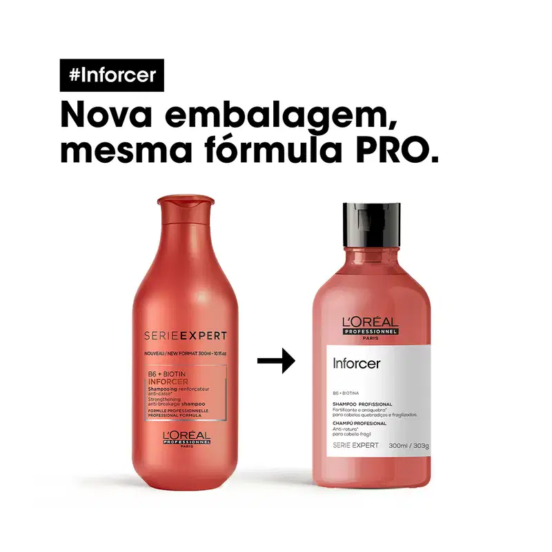 L'Oréal Professionnel Inforcer - Shampoo Fortificante Antiquebra 300ml