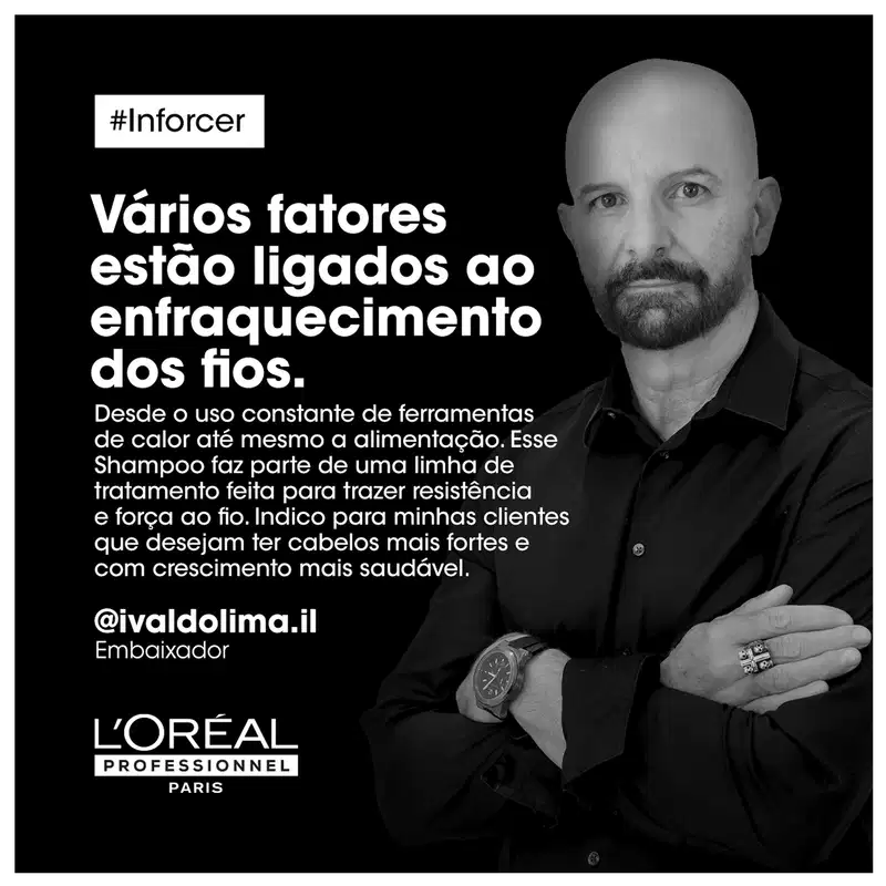 L'Oréal Professionnel Inforcer - Shampoo Fortificante Antiquebra 300ml