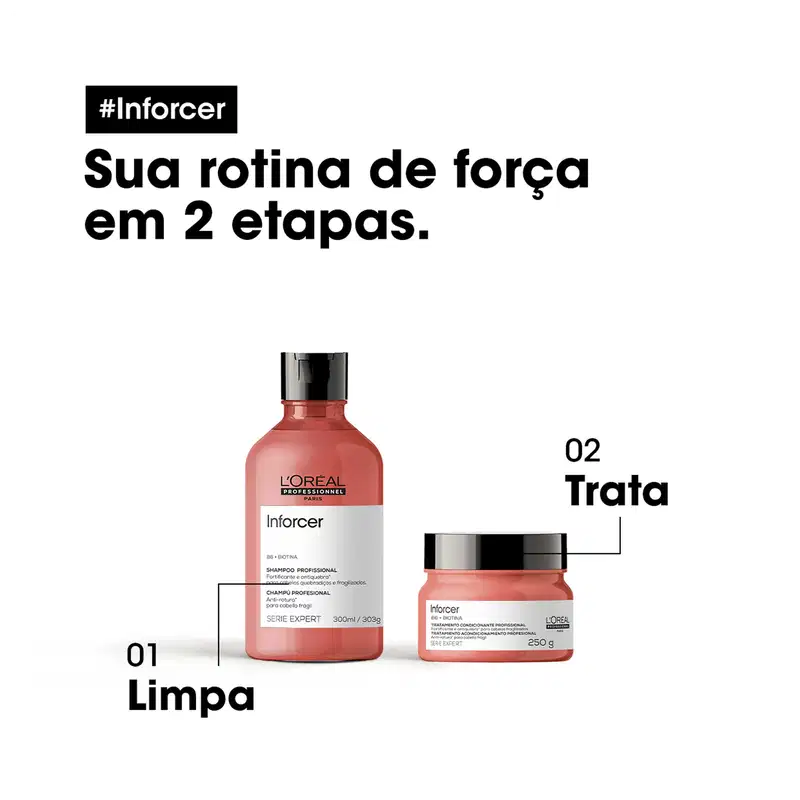 L'Oréal Professionnel Inforcer - Shampoo Fortificante Antiquebra 300ml