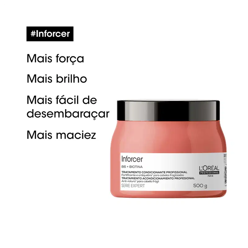 L'Oréal Professionnel Inforcer - Máscara de Tratamento Capilar 500g