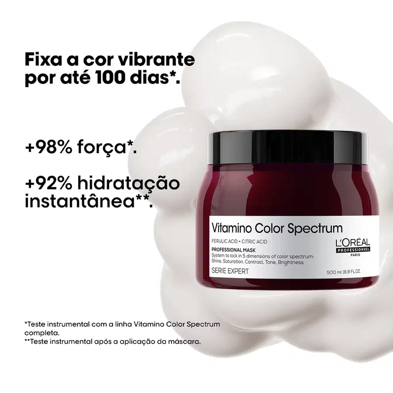 Kit L'Oréal Professionnel Vitamino Color Spectrum Trio Home Care, 3 produtos.