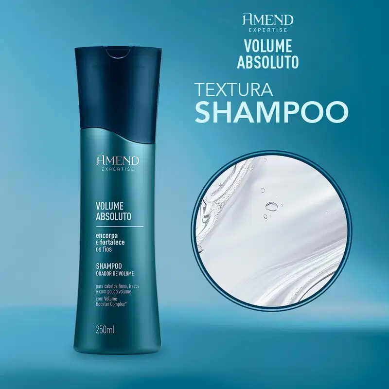 Kit Amend Expertise Volume Absoluto Home Care Mousse (4 produtos)