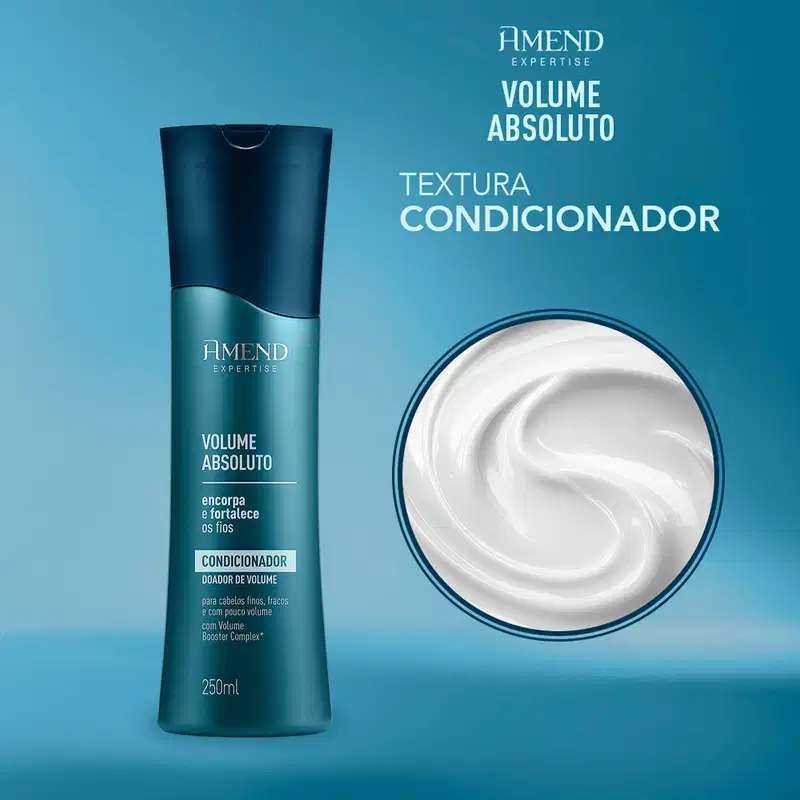 Kit Amend Expertise Volume Absoluto Home Care Mousse (4 produtos)
