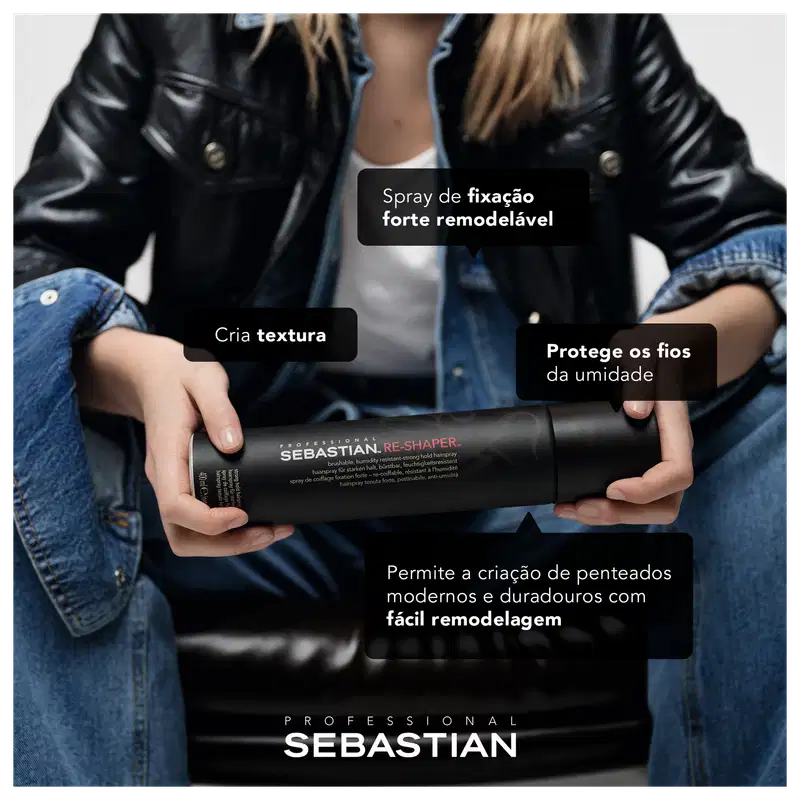 Sebastian Professional Re-Shaper Fierce - Spray Fixador 400ml