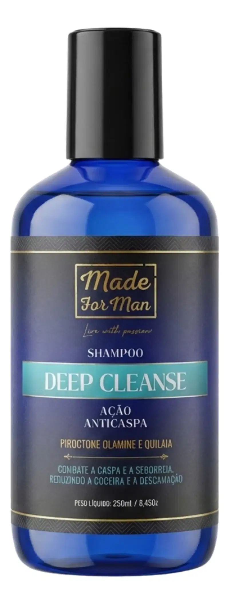 Shampoo Anticaspa Deep Cleanse Made For Man - 250 Ml