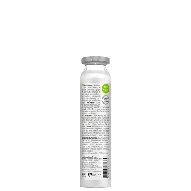 Inoar Cicatrifios Super Ampola - Tratamento Capilar 45ml