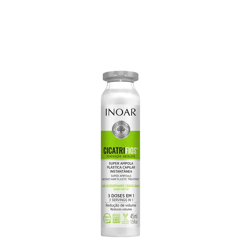 Inoar Cicatrifios Super Ampola - Tratamento Capilar 45ml