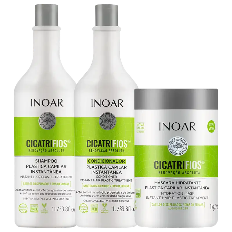 Kit Inoar Cicatrifios Salon Trio (3 Produtos)