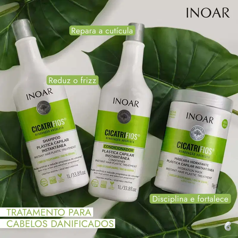 Kit Inoar Cicatrifios Salon Trio (3 Produtos)