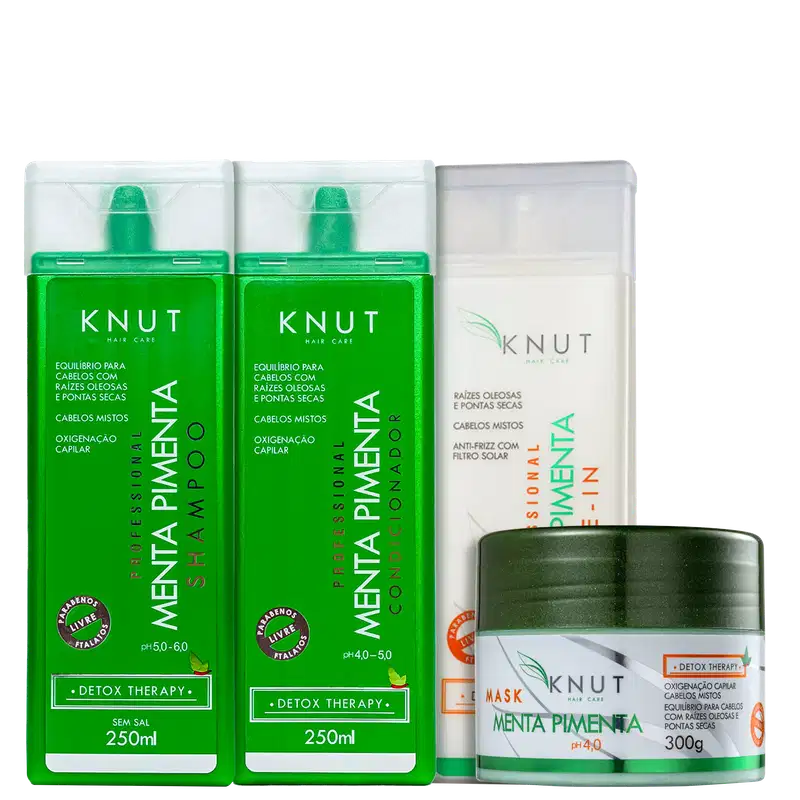 Kit Knut Menta Pimenta Full (4 Produtos)
