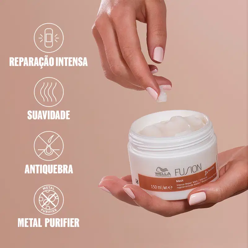Wella Professionals Fusion - Máscara Reparadora 500ml