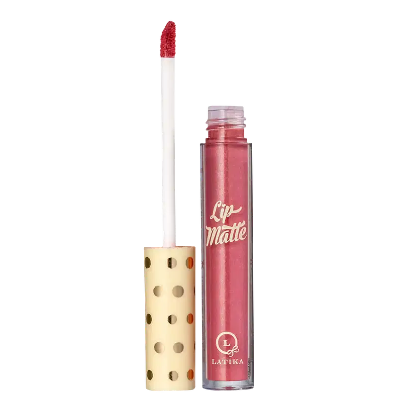 Latika Lip Nude Nº 45 - Batom Líquido Metálico 4ml