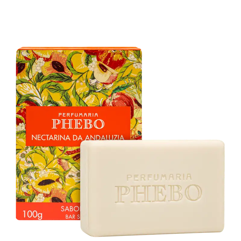 Phebo Mediterrâneo Nectarina da Andaluzia - Sabonete em Barra 100g