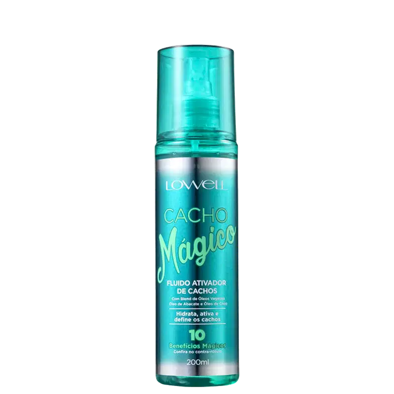 Lowell Cacho Mágico - Fluído Ativador de Cachos 200ml