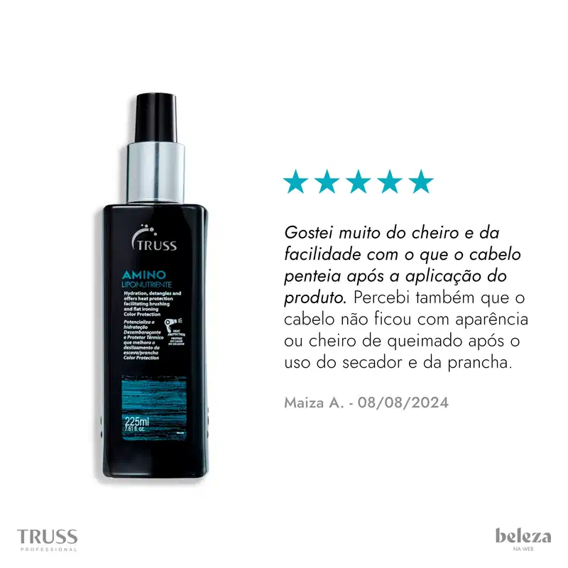 TRUSS Amino - Protetor Térmico 225ml