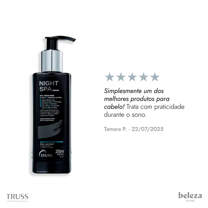 TRUSS Night Spa - Sérum de Tratamento Noturno 250ml