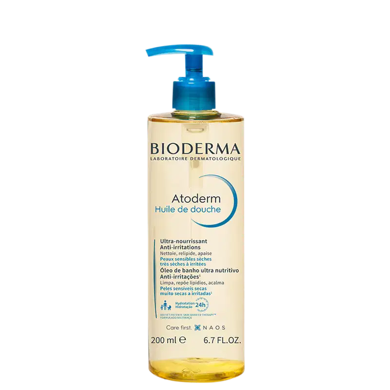 Bioderma Atoderm Higiene Hidratante Diária - Óleo de Banho 200ml