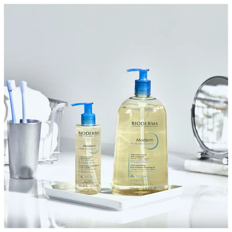 Bioderma Atoderm Higiene Hidratante Diária - Óleo de Banho 200ml
