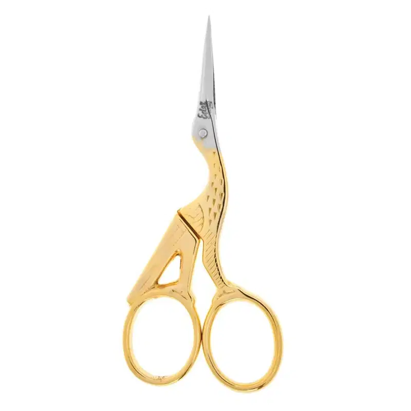 Tesoura Edel Solingen Bordar/Sobrancelha Reta Cegonha 9cm L L
