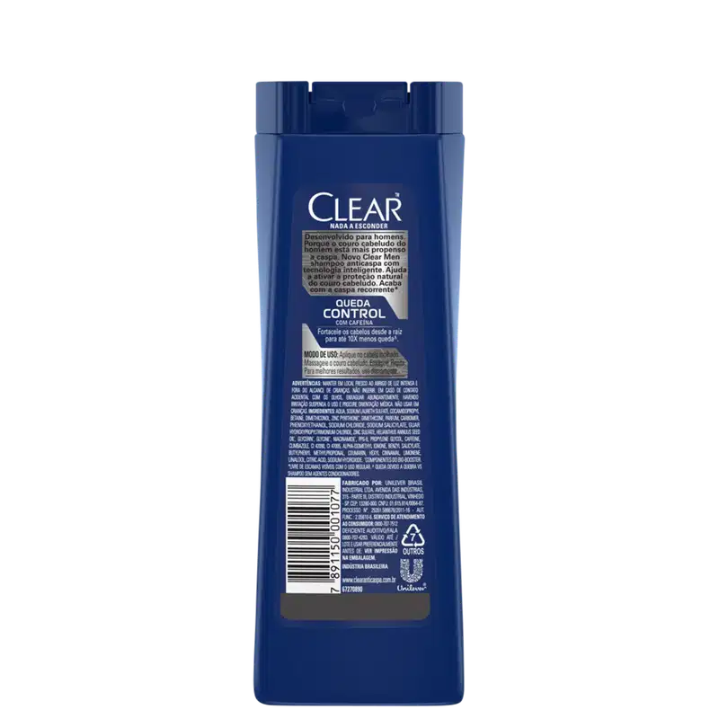 Clear Men Queda Control - Shampoo Anticaspa 200ml