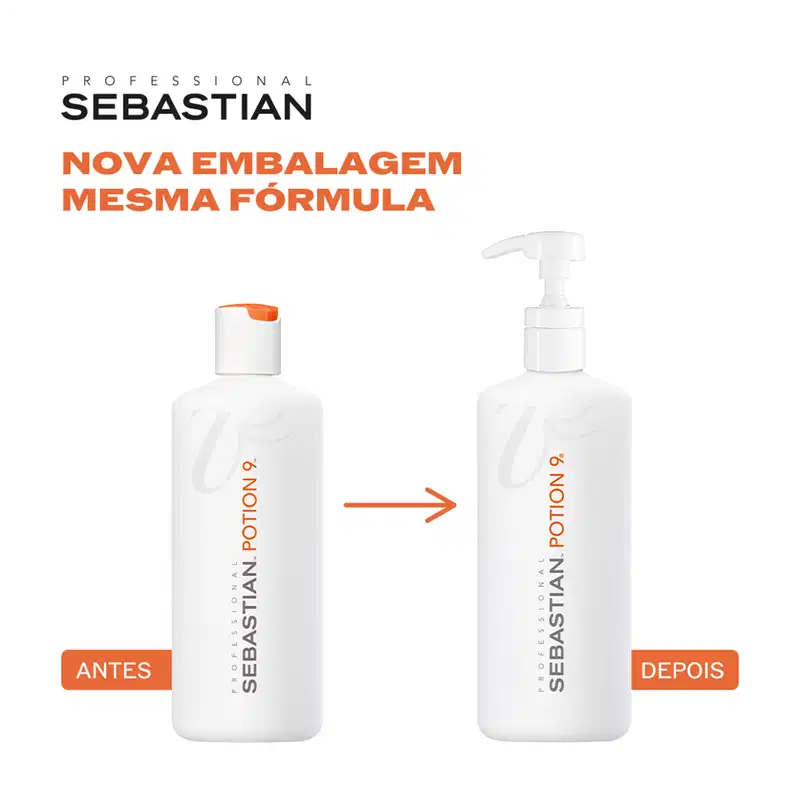 Sebastian Professional Flow Potion 9 - Creme Modelador 500ml