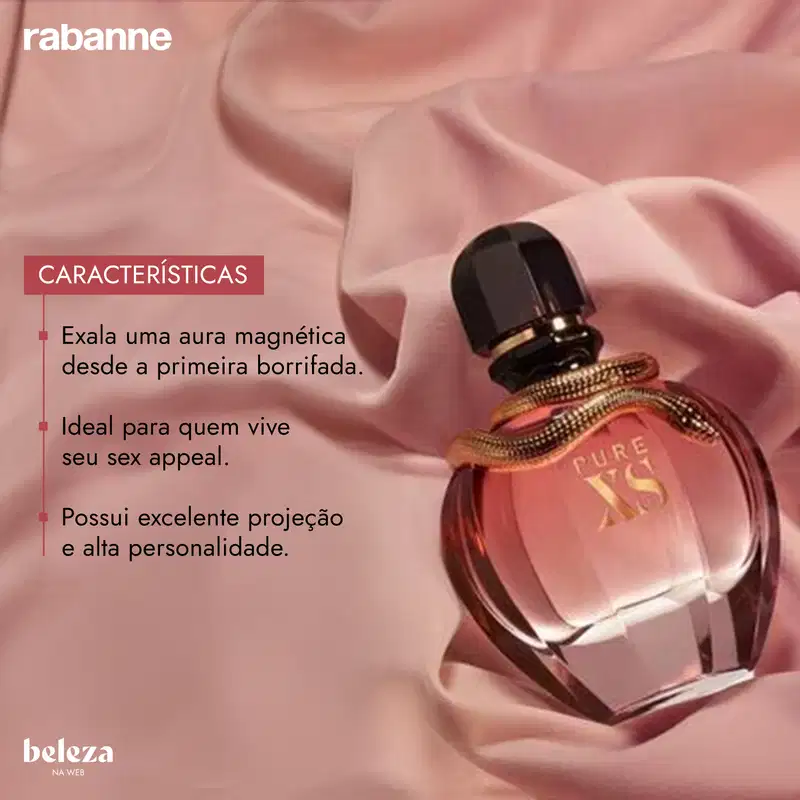 Pure XS For Her Rabanne Eau de Parfum - Perfume Feminino 30ml