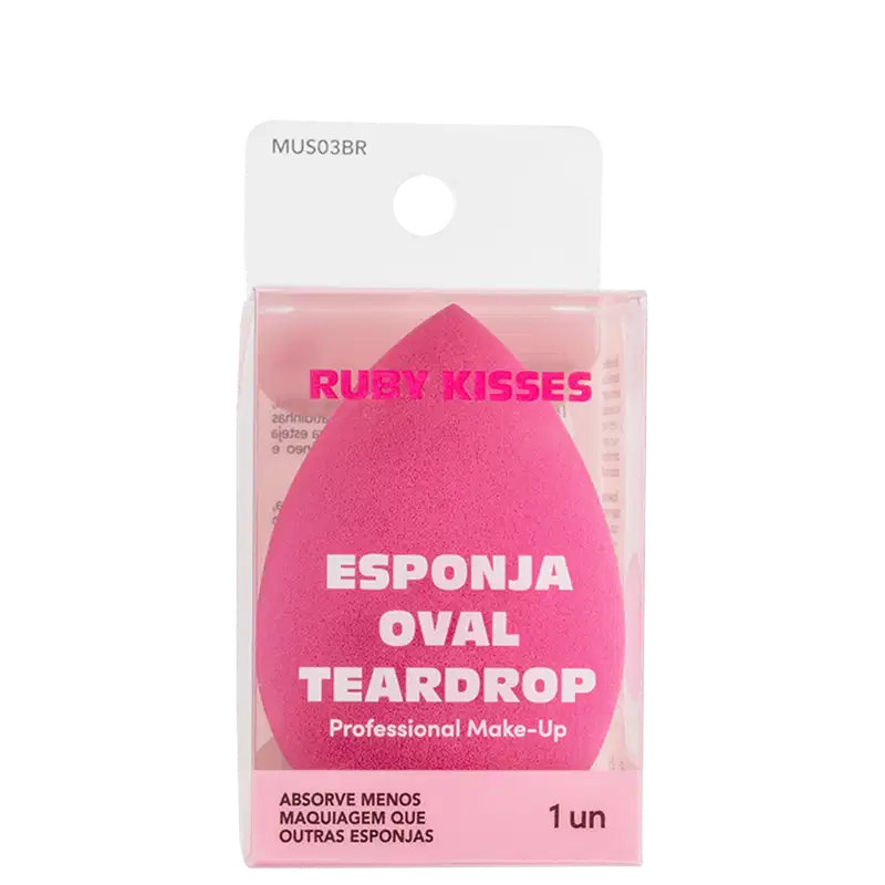 Ruby Kisses Blending Oval Teardrop - Esponja para Maquiagem
