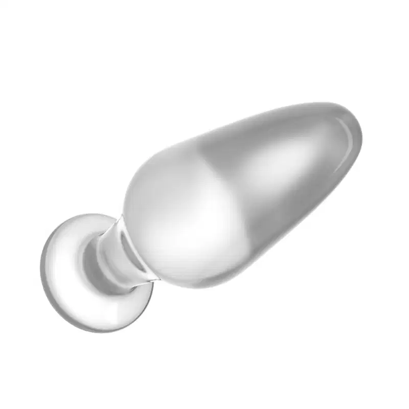 Plug Anal de Vidro Cônico Glass Romance 10cm x 3,5cm Lovetoy