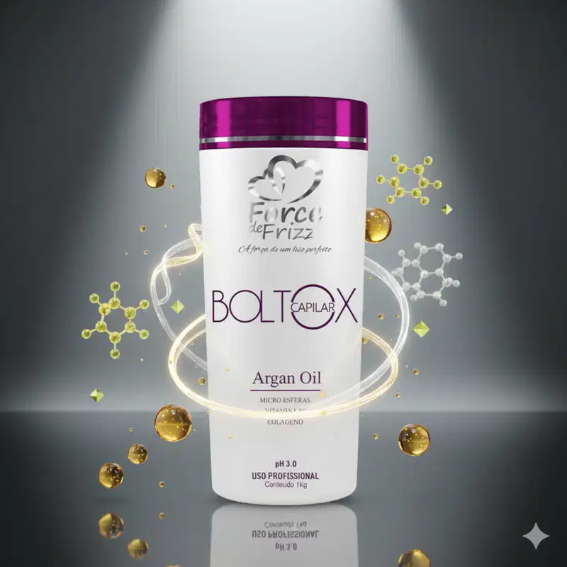 Máscara Capilar Profissional Boltox Capilar Argan Oil - Force Cosméticos 1Kg