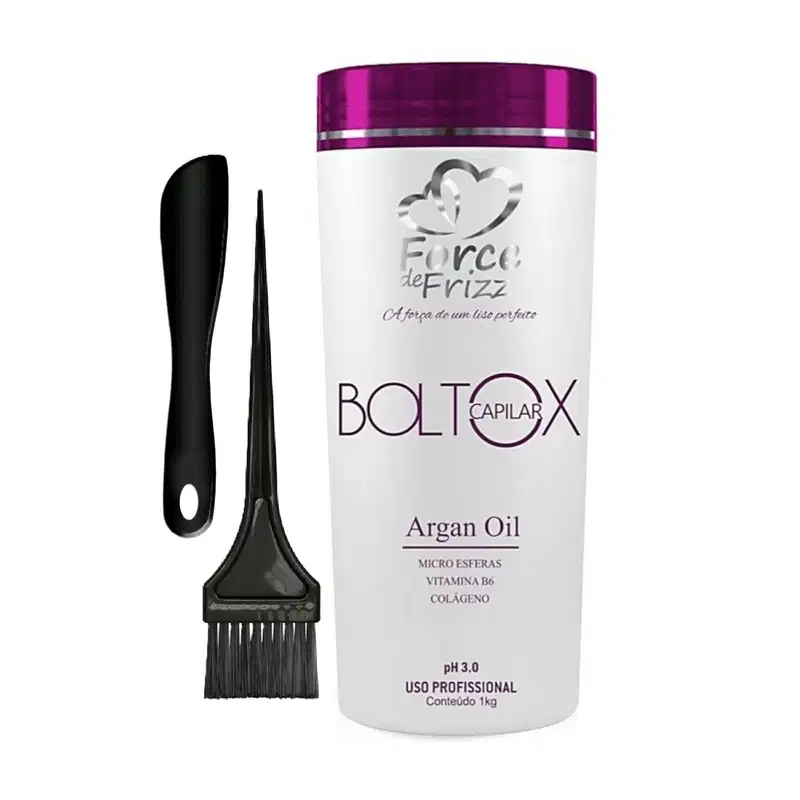 Máscara Capilar Profissional Boltox Capilar Argan Oil - Force Cosméticos 1Kg