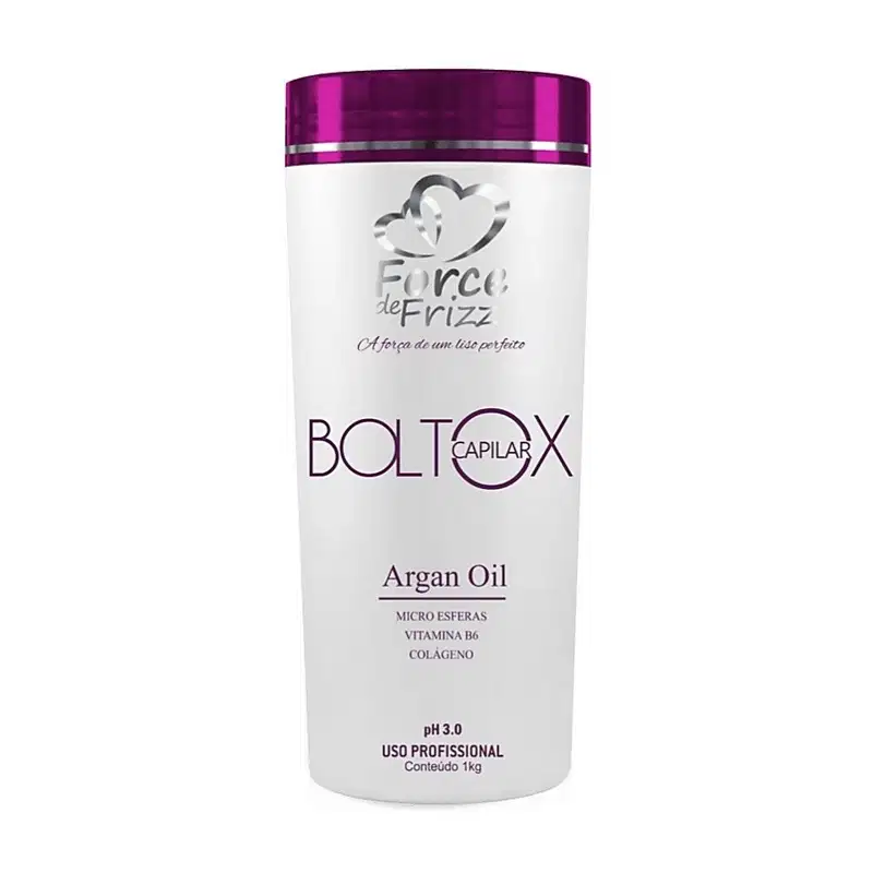 Máscara Capilar Profissional Boltox Capilar Argan Oil - Force Cosméticos 1Kg