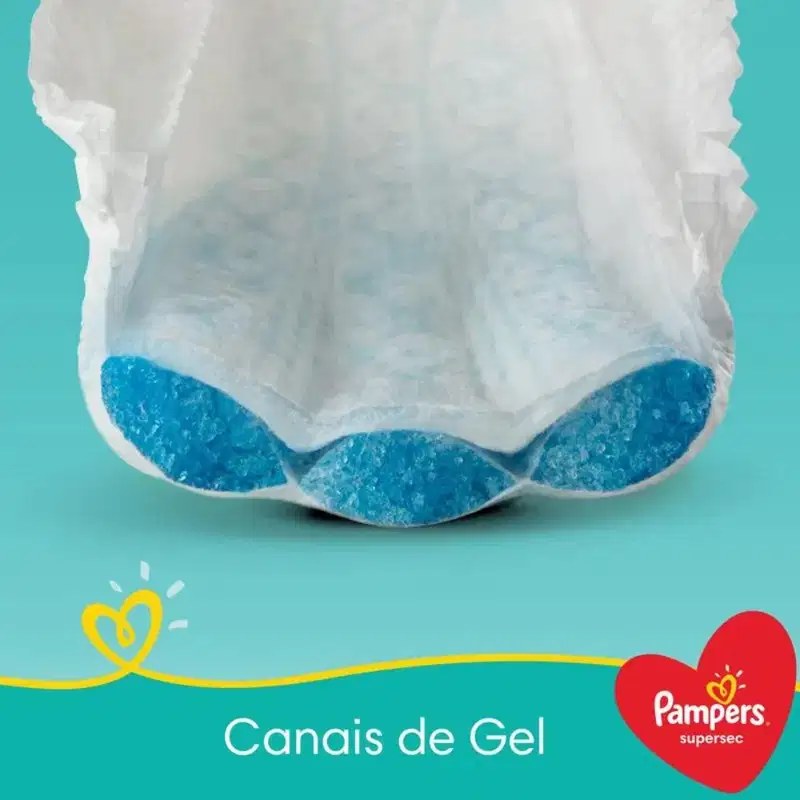 Pampers Supersec M Com 40 Unidades