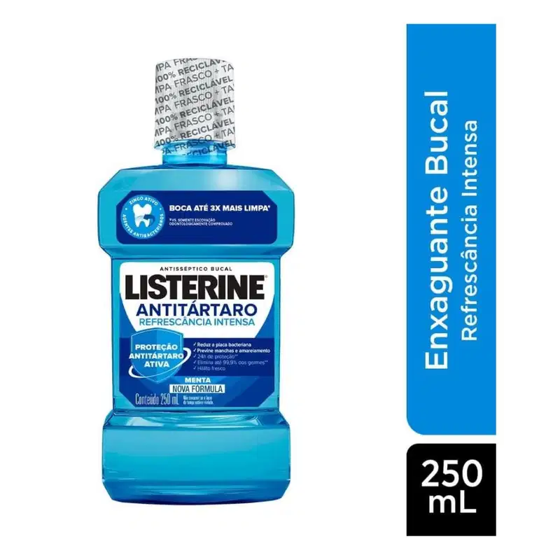 Enxaguante  Bucal Listerine Antitártaro 250ml