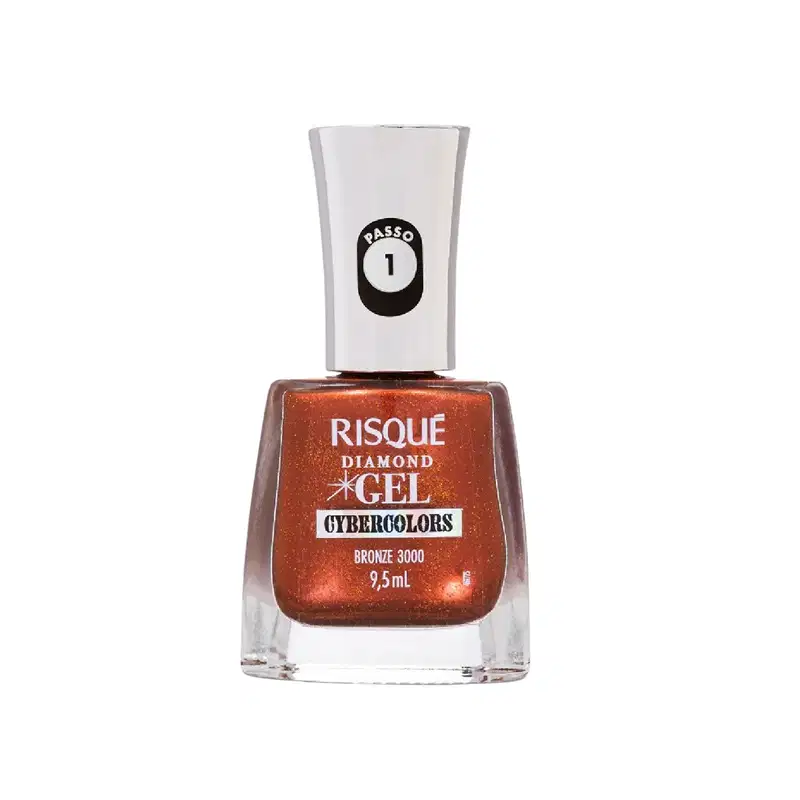 Esmalte Risqué Gel Bronze 3000 9,5ml