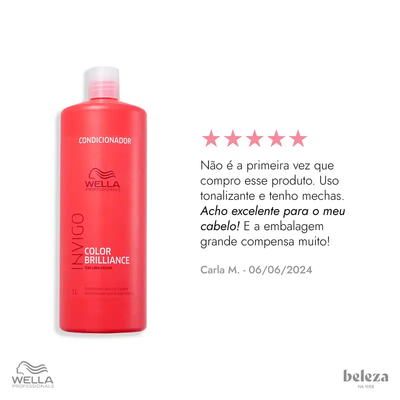 Wella Professionals Invigo Color Brilliance - Condicionador 1L