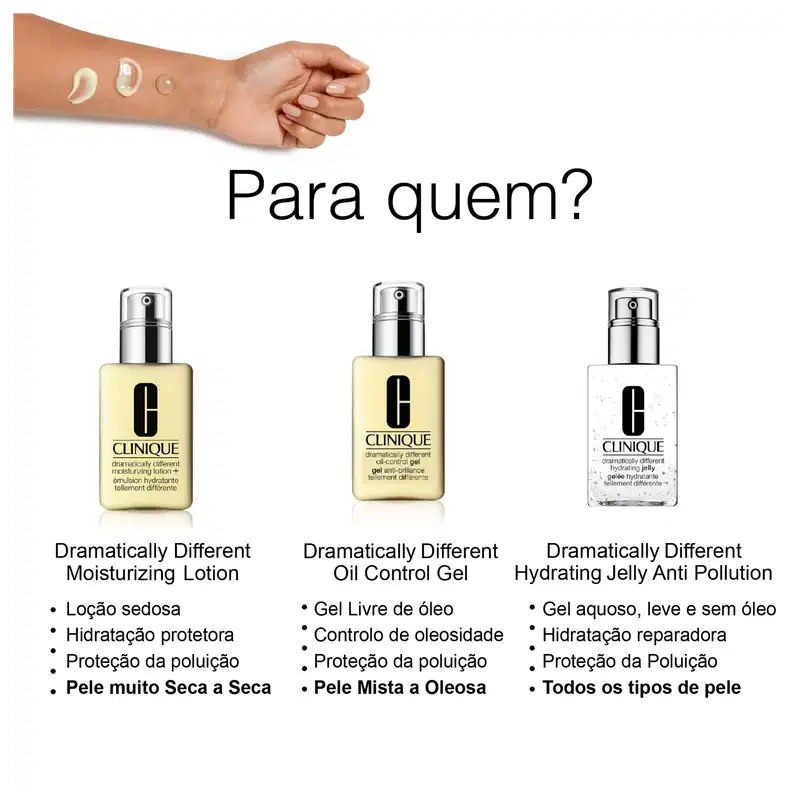 Clinique Dramatically Different Jelly - Gel Hidratante Facial 125ml