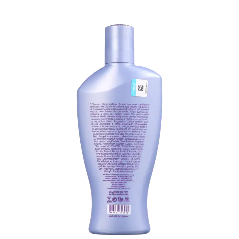 Amend Loiros - Shampoo Desamarelador 250ml