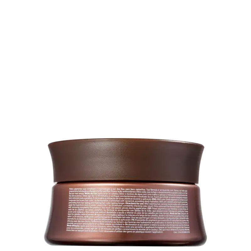 Amend Castanho Brilliant Realce da Cor - Máscara Capilar 300g